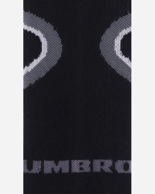 Umbro Black Knee High Socks for men