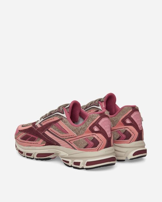 Reebok Pink Premier Road Ultra Sneakers Cherry Hairy Suede for men