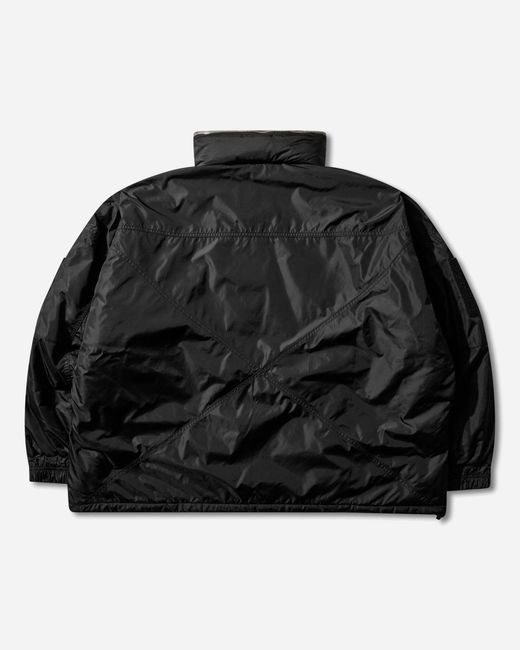 DIARY 1999 Black Men S Pillowneck Nylon Jacket for men