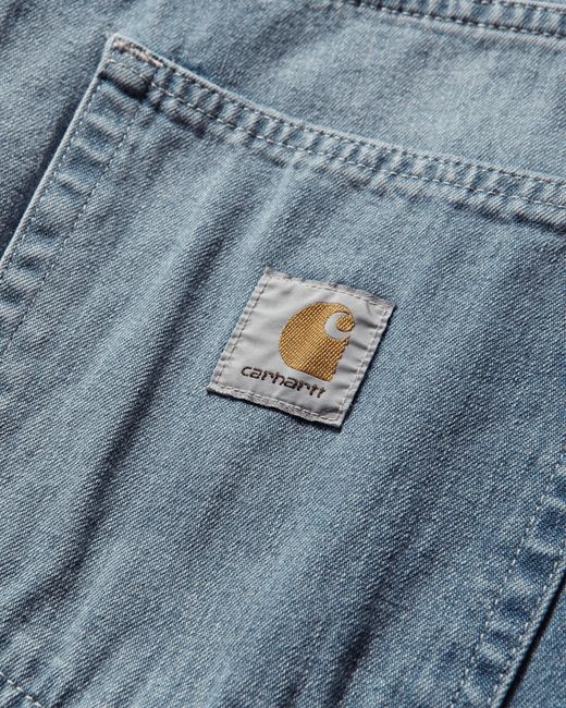 Carhartt Blue Brandon Pants (Light True Washed) for men