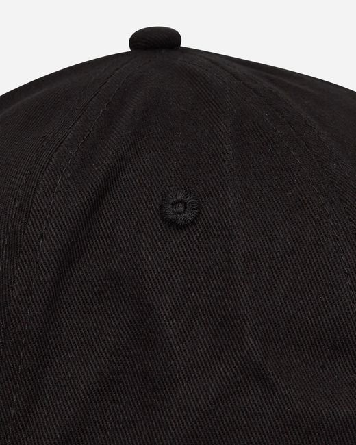 AWAKE NY Black Embroidered Logo Hat for men