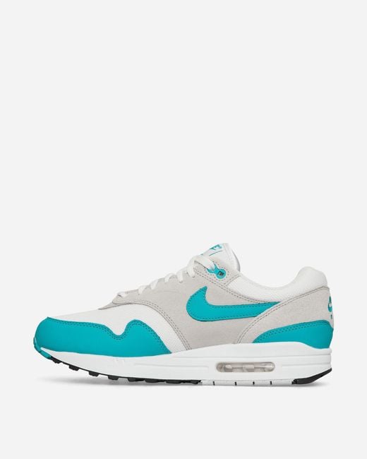 Nike Blue Air Max 1 Sneakers Clear Jade for men
