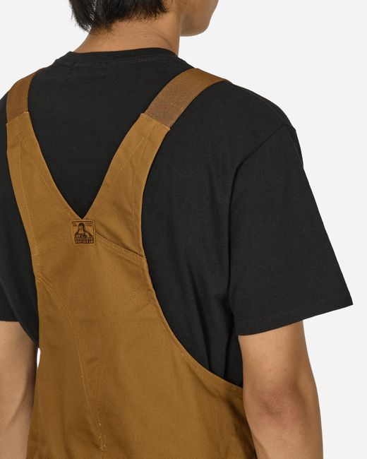 Ben Davis Work Clothes Brown Carpenter Overalls for men