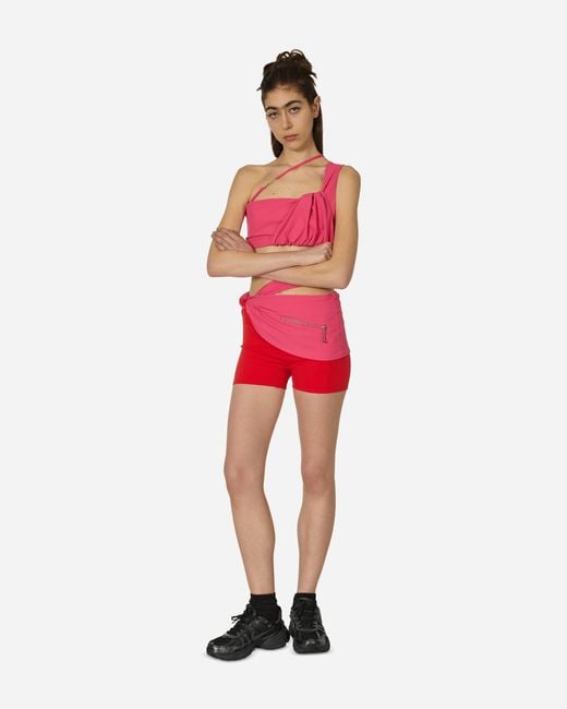 Nike Jacquemus Pareo Shorts University Red / Watermelon