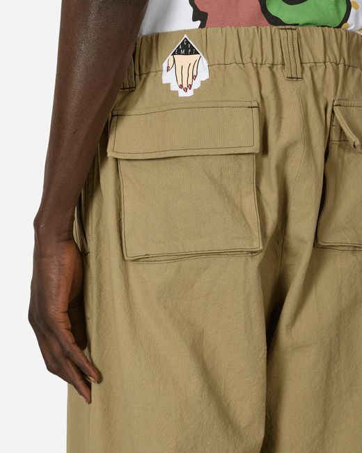 Cav Empt Natural Canvas Comfort Pants for men