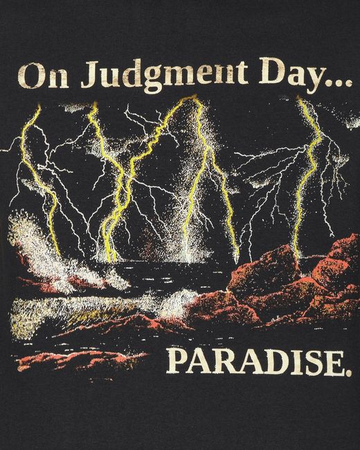 Paradis3 Black Judgement Day T-shirt for men