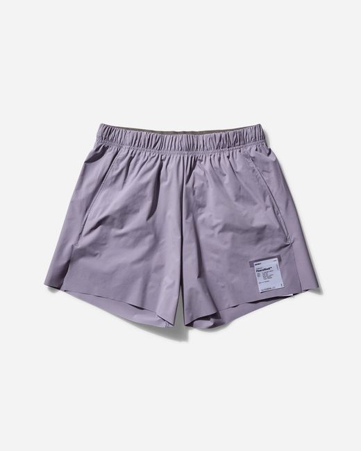 Satisfy Purple S Peaceshell 5In Unlined Shorts Dusk for men