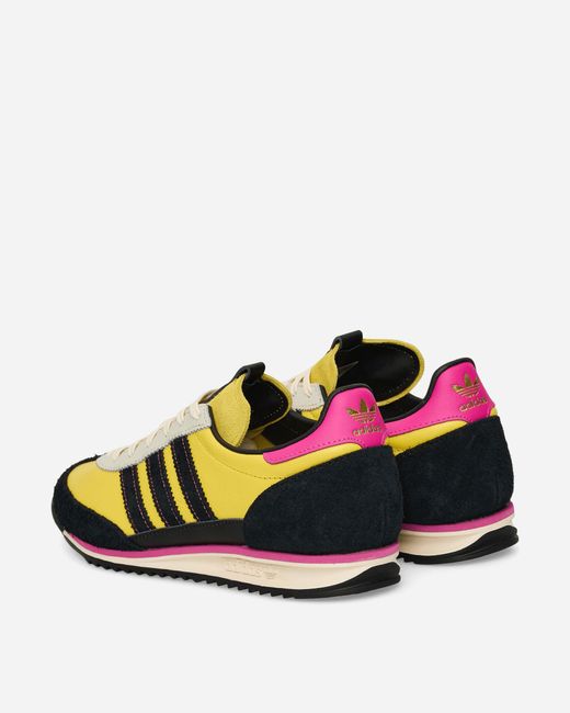 Adidas Multicolor Sl 72 Og Sneakers Yellow / Core Black / Semi Lucid Fuchsia