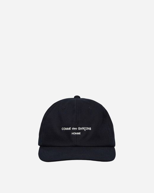 Comme des Garçons Embroidered Logo Cap in Blue for Men | Lyst UK
