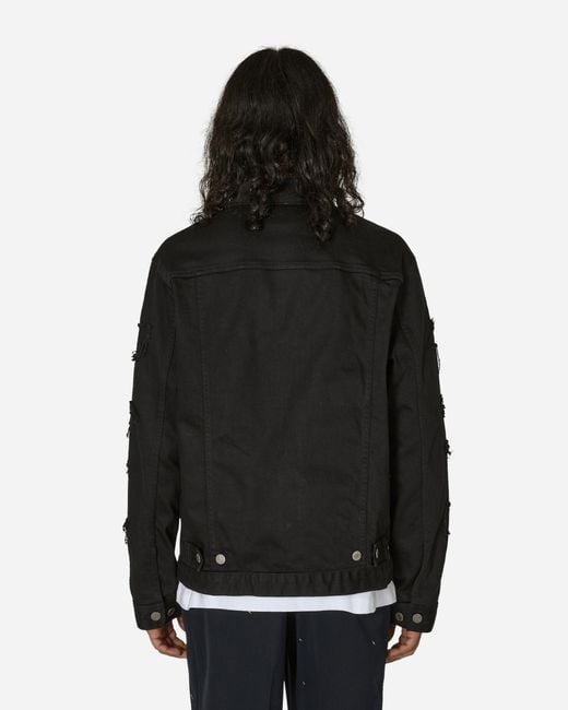 Undercover Black Cotton Jacket for men
