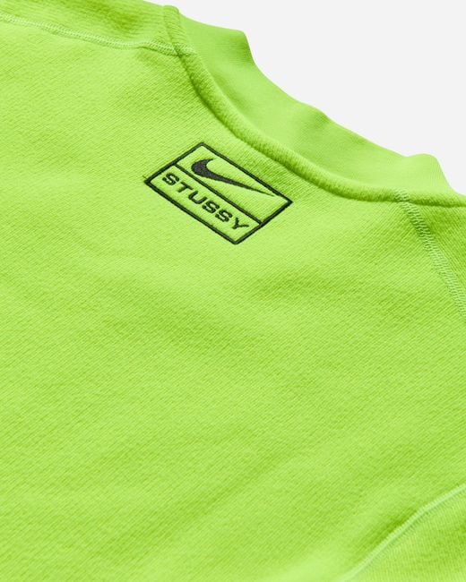 Nike Stüssy Thermal Pullover Volt in Green for Men | Lyst