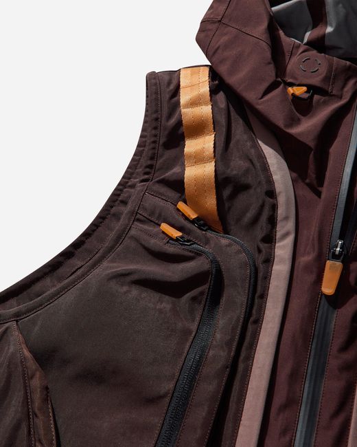 Nike Brown Men S Ispa Adapt Mod Vest Earth / Smokey Mauve for men