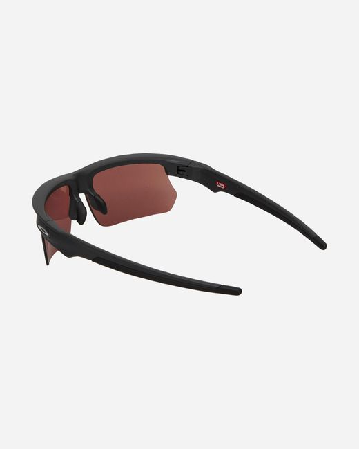 Oakley Black Bisphaera Sunglasses Matte Carbon / Prizm Dark Golf for men