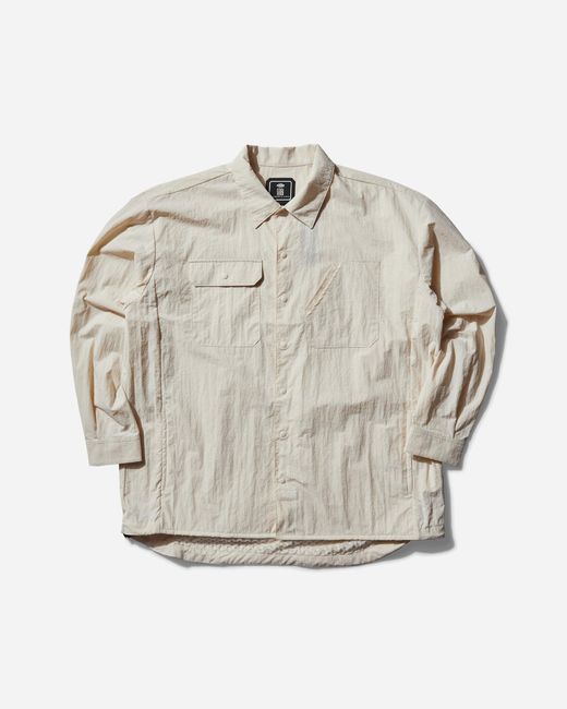Dickies Gray Tdc Oversized Fit Pieced Workshirt for men