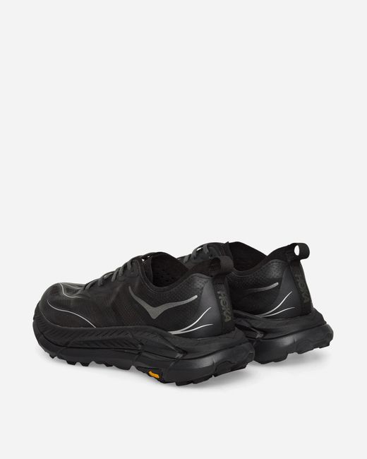 Hoka One One Black Mafate Speed 4 Lite Sneakers / Outer Orbit for men