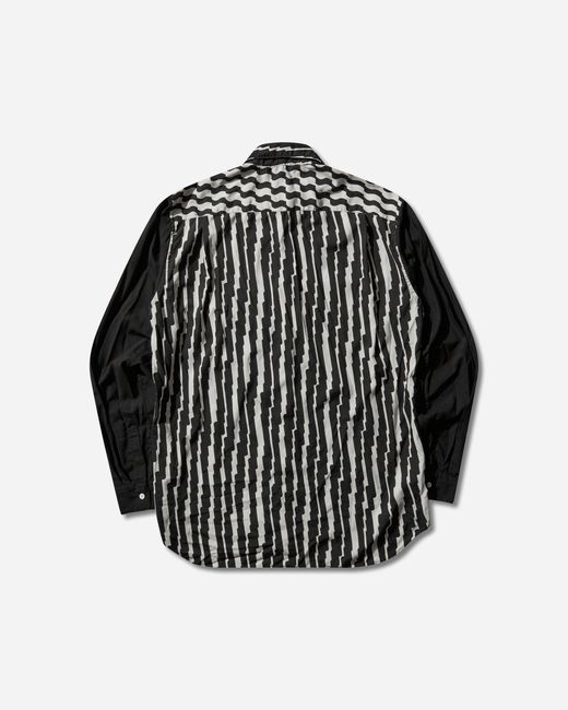 Comme des Garçons Black S Mixed Pattern Longsleeve Shirt for men