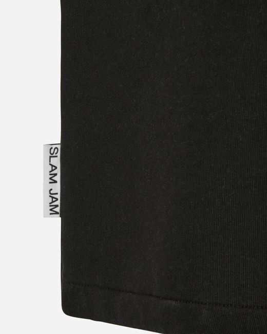 SLAM JAM Black Boxy Shorts for men