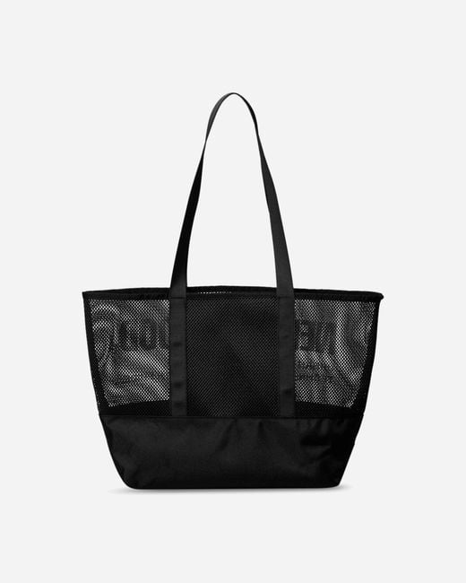 Neighborhood Black Mesh Tote Bag for men