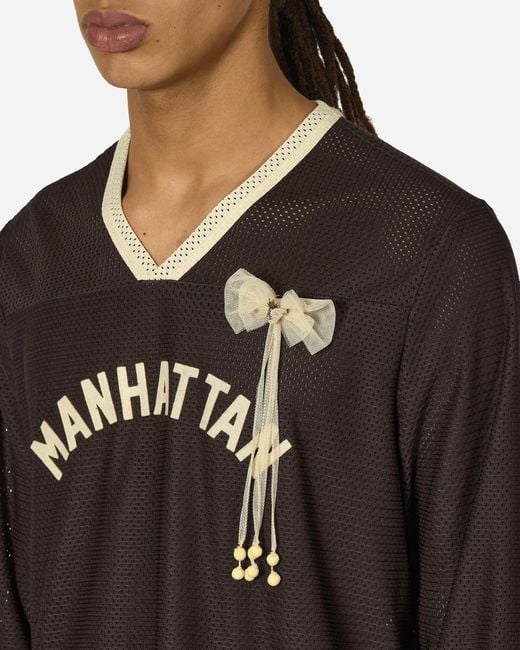 Nike Bode Rec. Mesh Jersey Shadow in Black for Men | Lyst