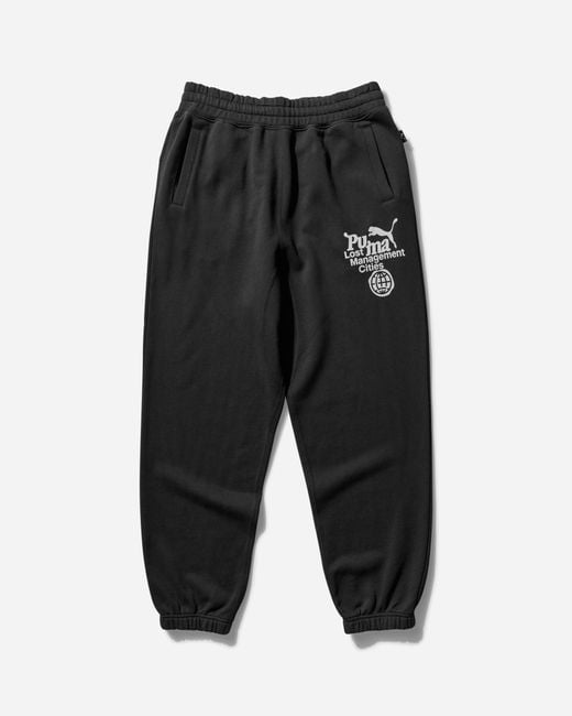 PUMA S Lmc Sweatpants in Black for Men Lyst UK
