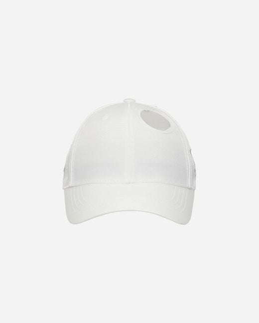 KANGHYUK White Readymade Airbag Hole Cap for men