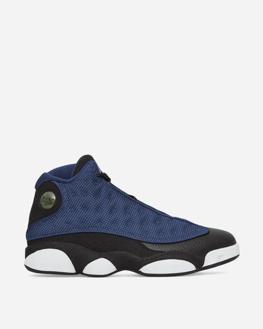 navy blue and white jordan 13s