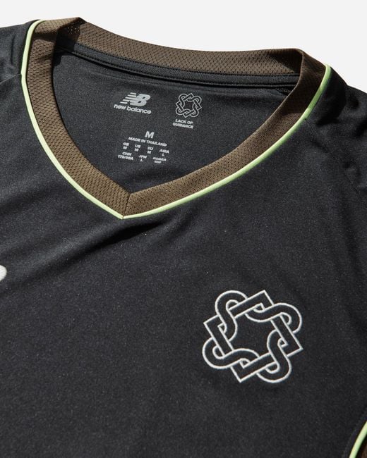 New Balance Black Men S Lack Of Guidance Longsleeve Jersey / Woodland for men