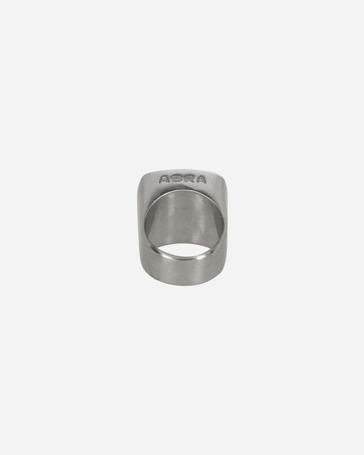 Abra White Stone Ring