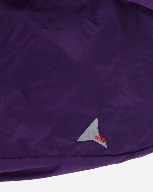 Roa Purple Laki Packable Knot Bag for men