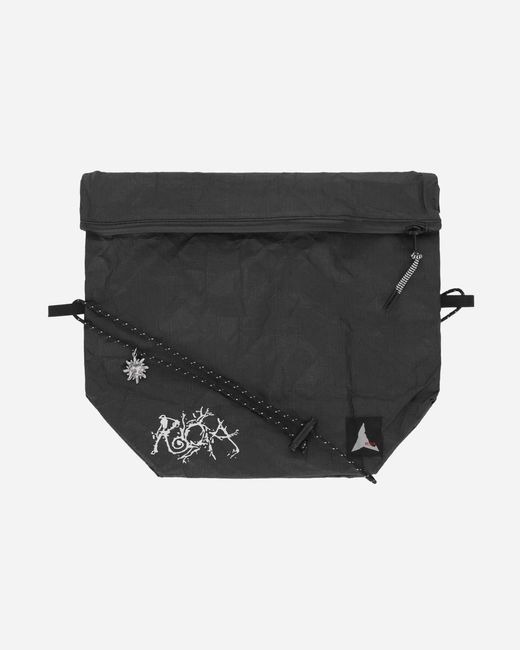 Roa Black Nightfall Medallion Drybag for men