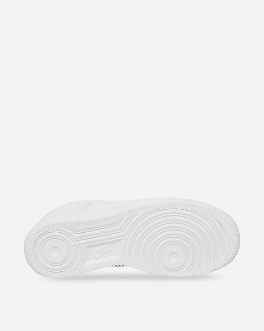 Nike White Air Force 1 Low Retro Premium Sneakers for men