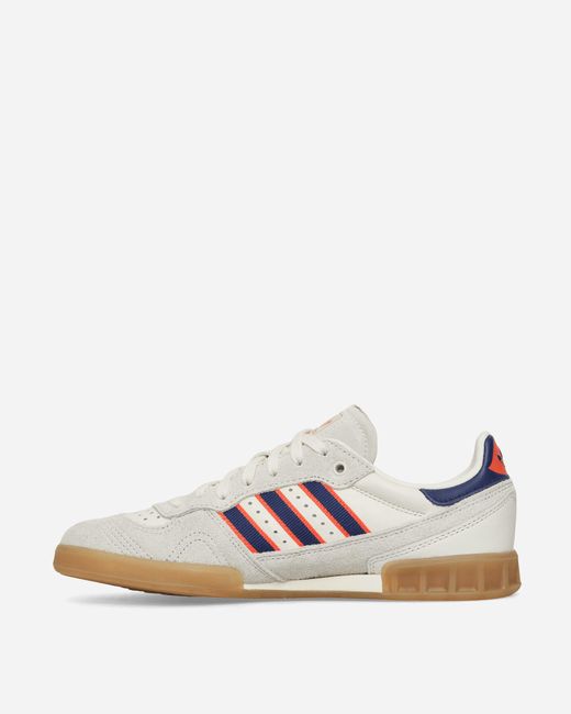 Adidas White Handball Top Rm Sneakers Crystal / Victory Blue / Solar Red for men