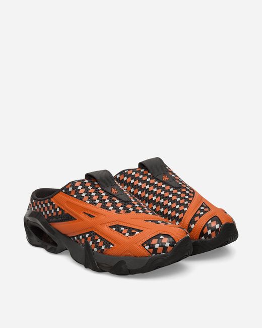 Asics Multicolor Novalis Gel-styrax Sneakers Obsidian Grey / Rust Orange for men