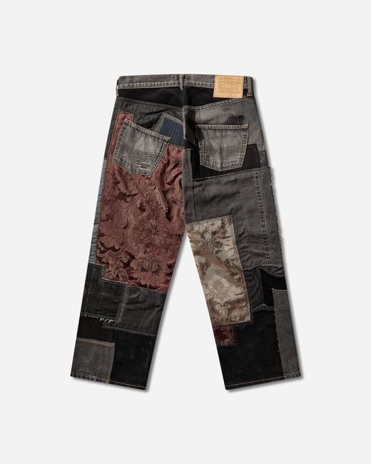 Junya Watanabe White Levi's Patchwork Denim Pants for men