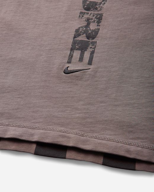 Nike Gray Men S In1house 23 B4m T-shirt Cave Stone for men