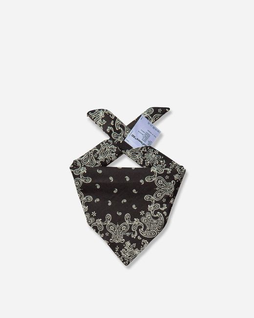 Satisfy Black Fuzzfleece Ad Bandana for men