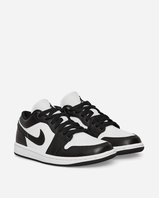 Nike White Air Jordan 1 Low Chunky Sole Leather Low-top Trainers