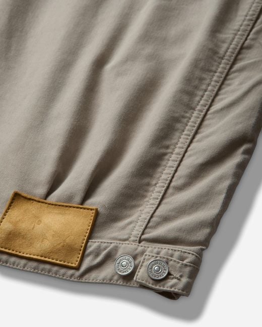 Visvim Gray Men S Chore Jacket G.cords Ivory for men