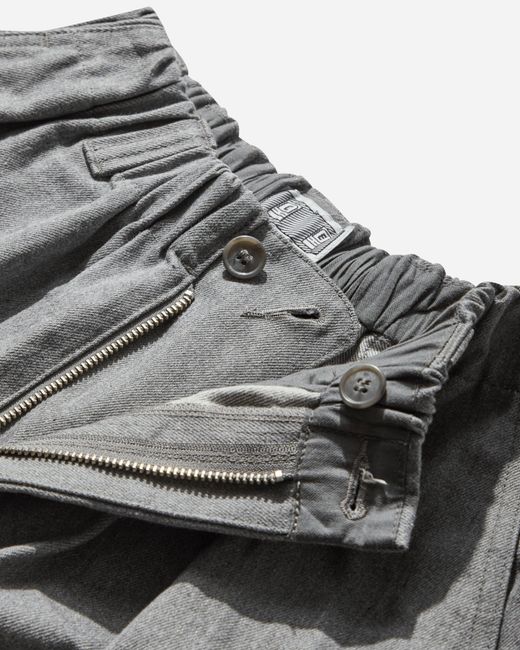 Cav Empt Gray Men S Ash Twill Comfort Shorts for men