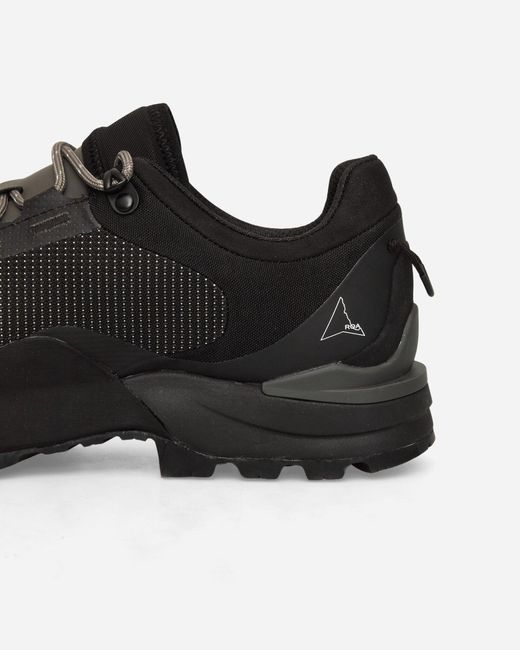 Roa Black Hida Low Boots for men