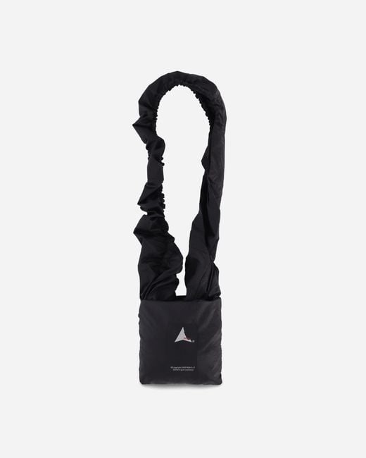 Roa Black Laki Packable Knot Bag for men