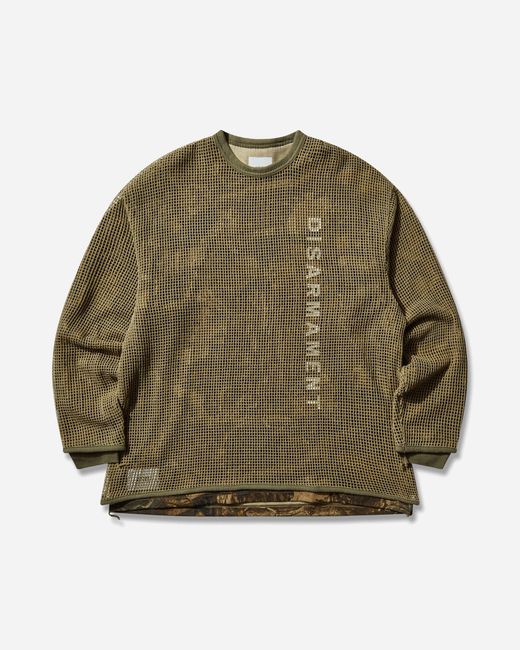 (w)taps Green S Ghill Longsleeve T-Shirt for men