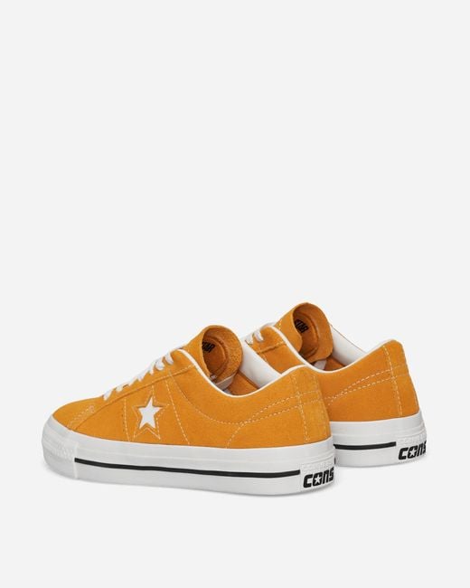 Converse Orange One Star Pro Sneakers for men