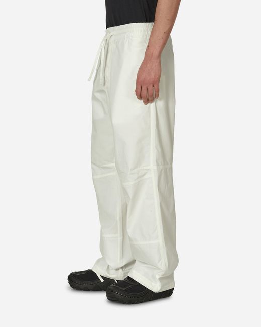OAMC White Turner Pants Off for men