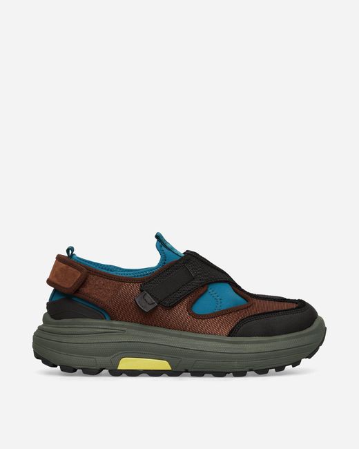 Suicoke Tred Sandals Brown / Green for men