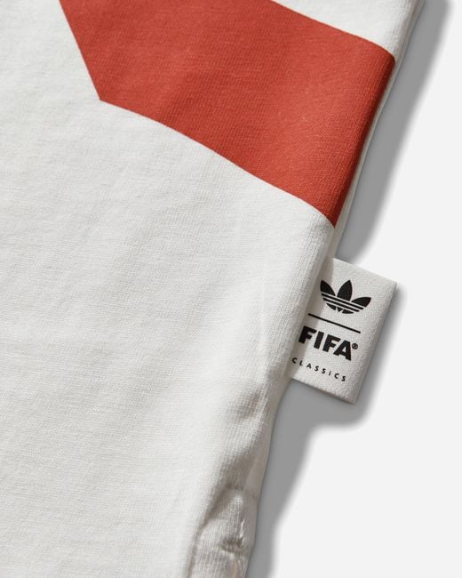 Adidas Gray S Fifa World Cup Usa94 T-Shirt Cloud for men