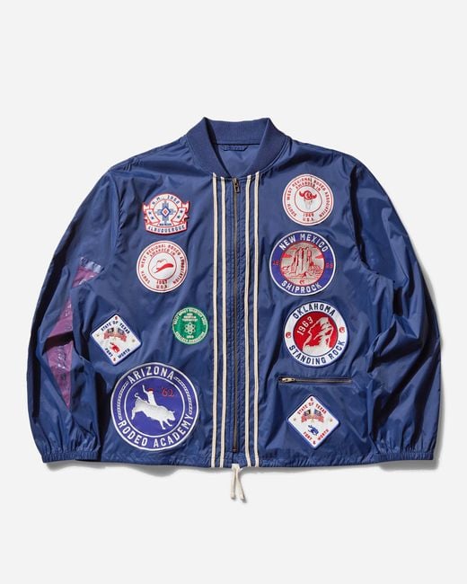 Champion Blue Men S 60's Souvenir Campus Jacket for men