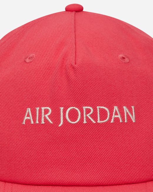 Nike Pink Pro Unstructured Flat Brim Hat Aster for men