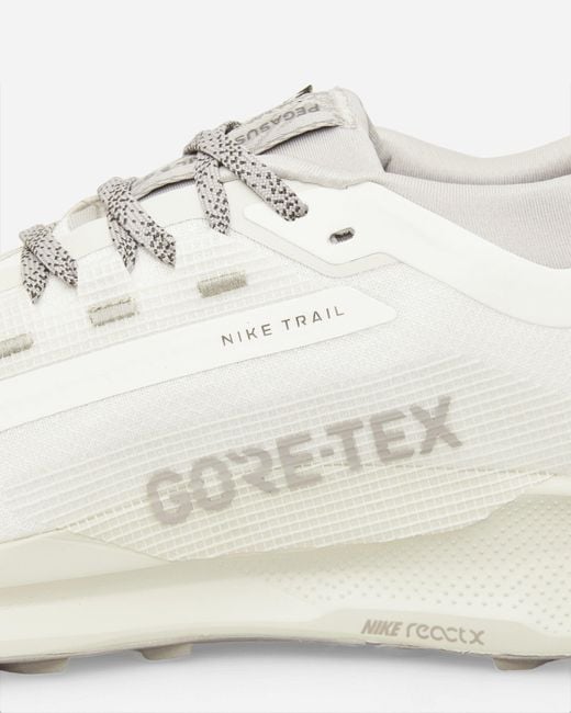 Nike White Pegasus Trail 5 Gore-tex Sneakers Summit / College Grey for men