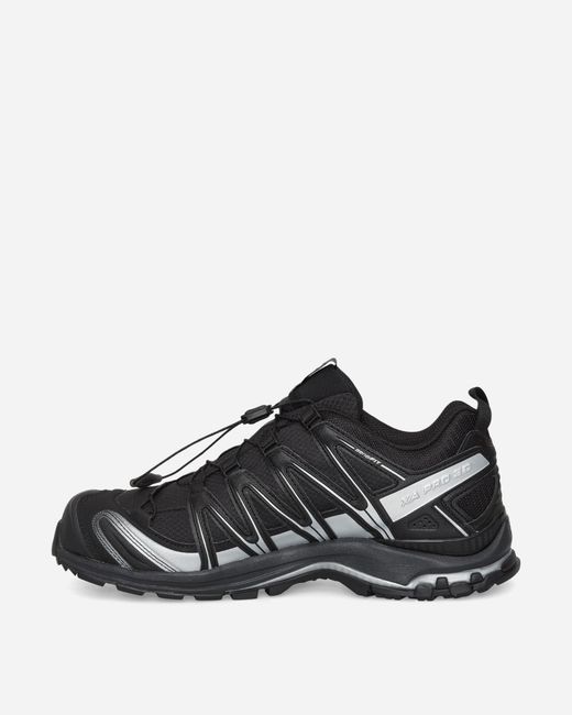 Salomon Black Xa Pro 3d Gore-tex Sneakers / Silver for men